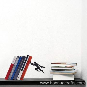 Creative superman book stand Student storage desktop block